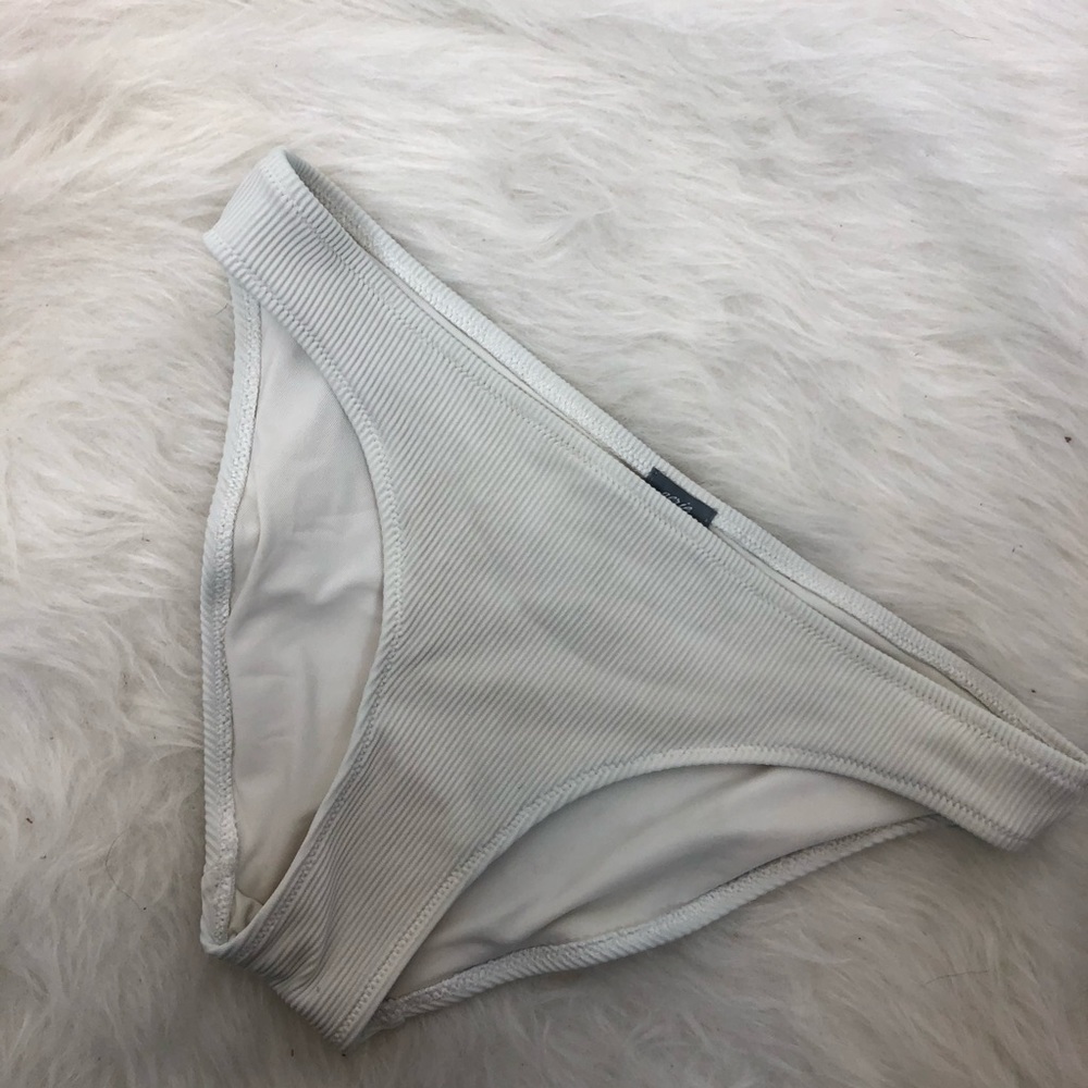 Aerie White Bikini Bottom